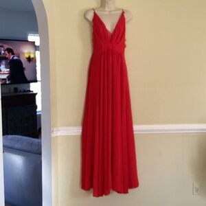 Windsor Vibrant Red Maxi Dress
